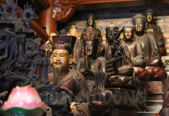 Đặc sắc hệ thống tượng Phật cổ ở đình, chùa Đồng Niên